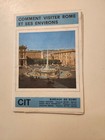 ROME ITALY 1961 Directory Guide Book Vtg HOW TO VISIT ROME & SURROUNDINGS — photo 1