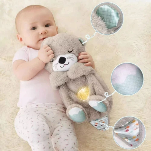 Bear Breathing Musical Soothing Dolls Sleep Toys Anxiety Relief Plush Toys Gifts - Picture 17 of 92