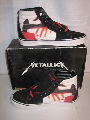 vans sk8 hi metallica kill em all