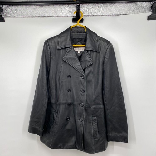 Valerie Stevens Womens Peacoat Black 