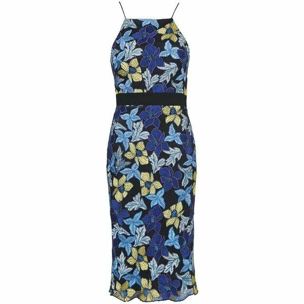 Robe De Plage Topshop Noire - Taille M (38/40) - Manches Longues - Coton/Polyester