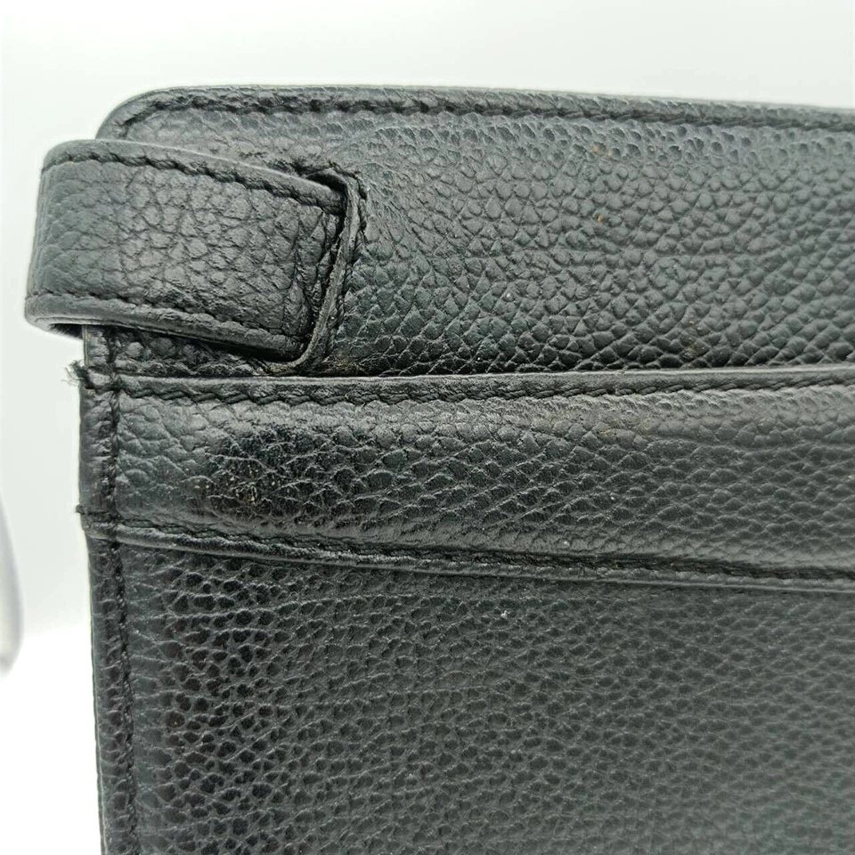 Valentino Garavani Bolso sin asas Bolso de mano Cartera Negro Rango AB Foto 3 de 4