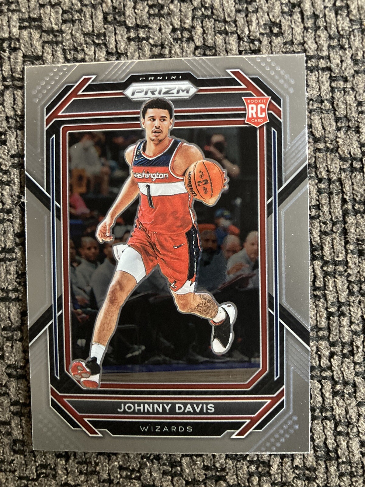 2022-23 Panini Prizm Johnny Davis #231 Rookie RC