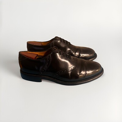 ALLEN EDMONDS Shelton Oxfords Dress Shoes Black Leather Mens  display picture 3