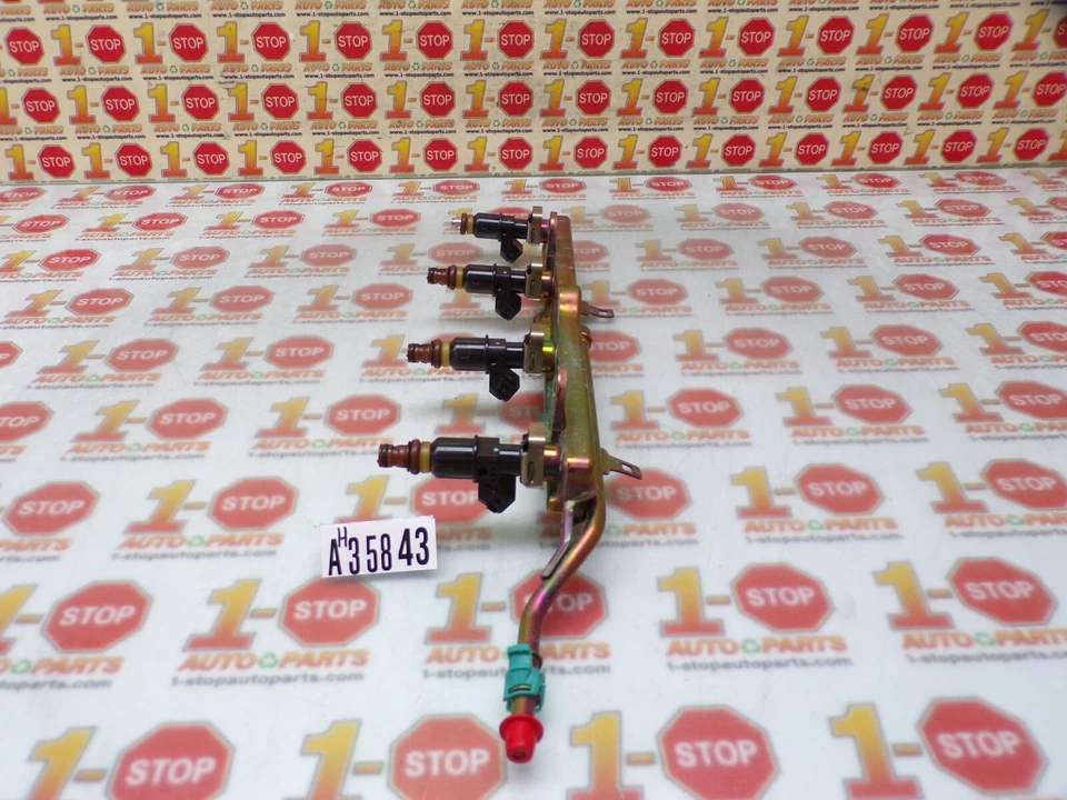 Carril de combustible Honda Element 2003-2011 con juego de inyectores 16450-RAA-A01 OEM Foto 4 de 4