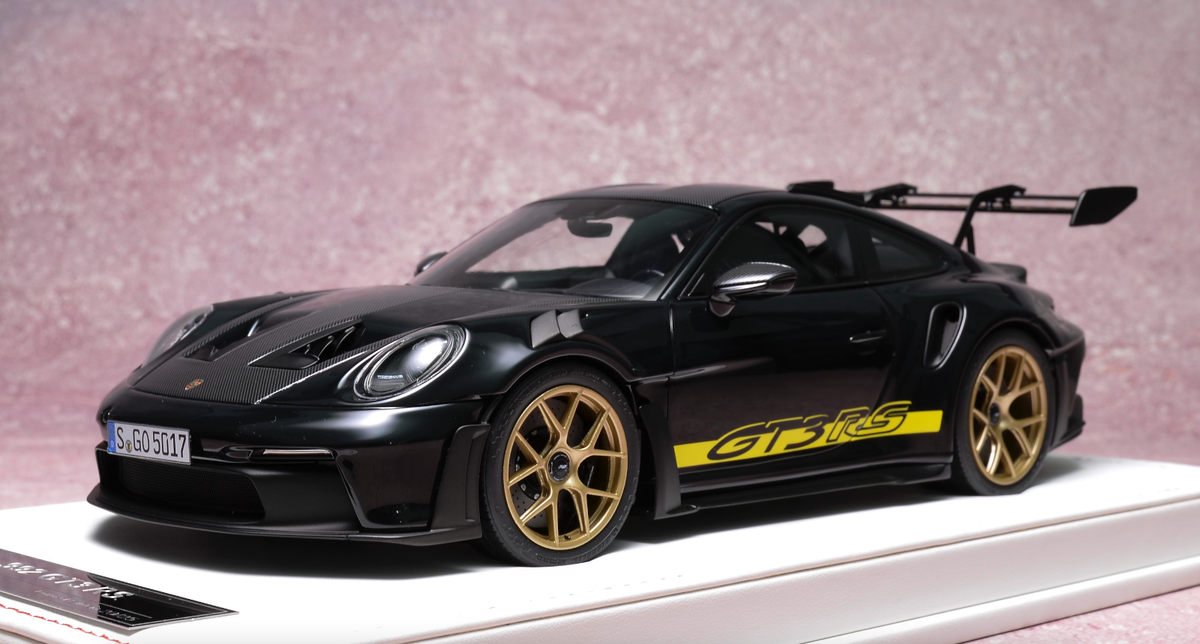 Porsche 911 GT3 RS 1/18 ブラック 1/18 Porsche 911 GT3 RS 4.0 (Black) Diecast Car Model