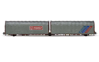 Rivarossi HR6602 Planenwagen Lails Mit 3 Achsen Fs Logos Indesit/Ariston/SholtèS