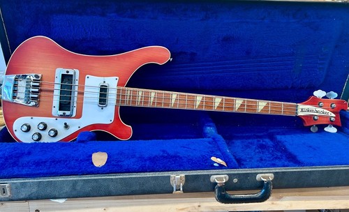 1978 Rickenbacker Bass 4001 Fireglow