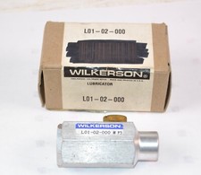 NOS Wilkerson In-Line Pneumatic Airline Lubricator L01-02-000 1/4 ” NPT