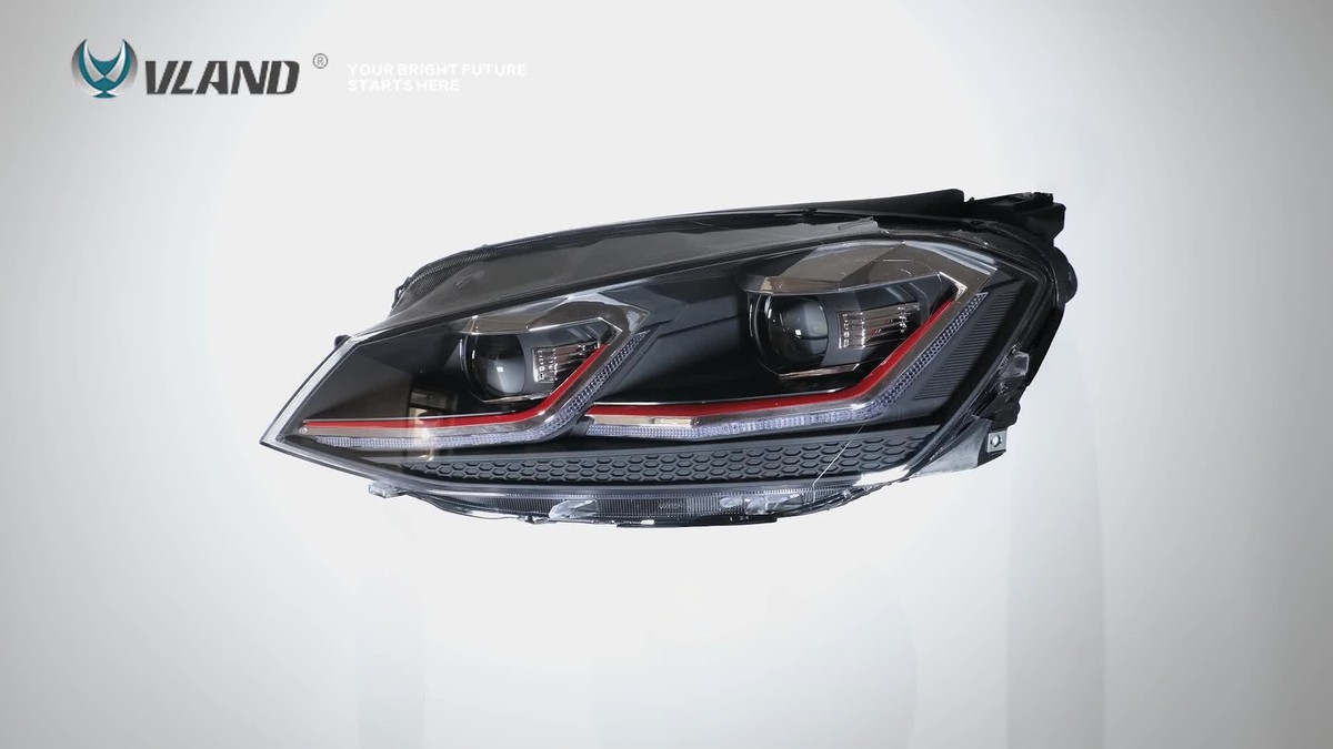 VLAND Smoked LED Tail Lights For 2011-2013 Toyota Corolla – Plug & Play Rear Brake Lamps