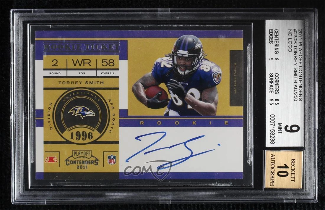 Torrey Smith Playoff Contenders #230 Playoff Ticket