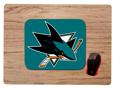 SAN JOSE SHARKS MOUSEPAD MOUSE PAD HOME OFFICE GIFT NHL DESIGN 2