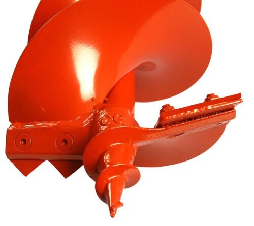 Ersatzbohrer Länge 80cm Ø 15cm Erdbohrer M83163 Bohrer Pfahlbohrer Erdlochbohrer - Bild 6 von 7