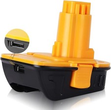 For DEWALT DCA1820 20V Battery Adapter Converter 18V to 20V Max Li-Ion Tool