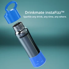 Drinkmate instaFizz Stainless Steel Water Bottle (8g cartridges not included)