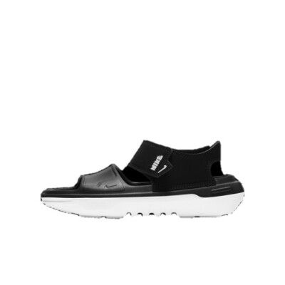 Nike Playscape Big Kids Sandal Black/White Size 6Y