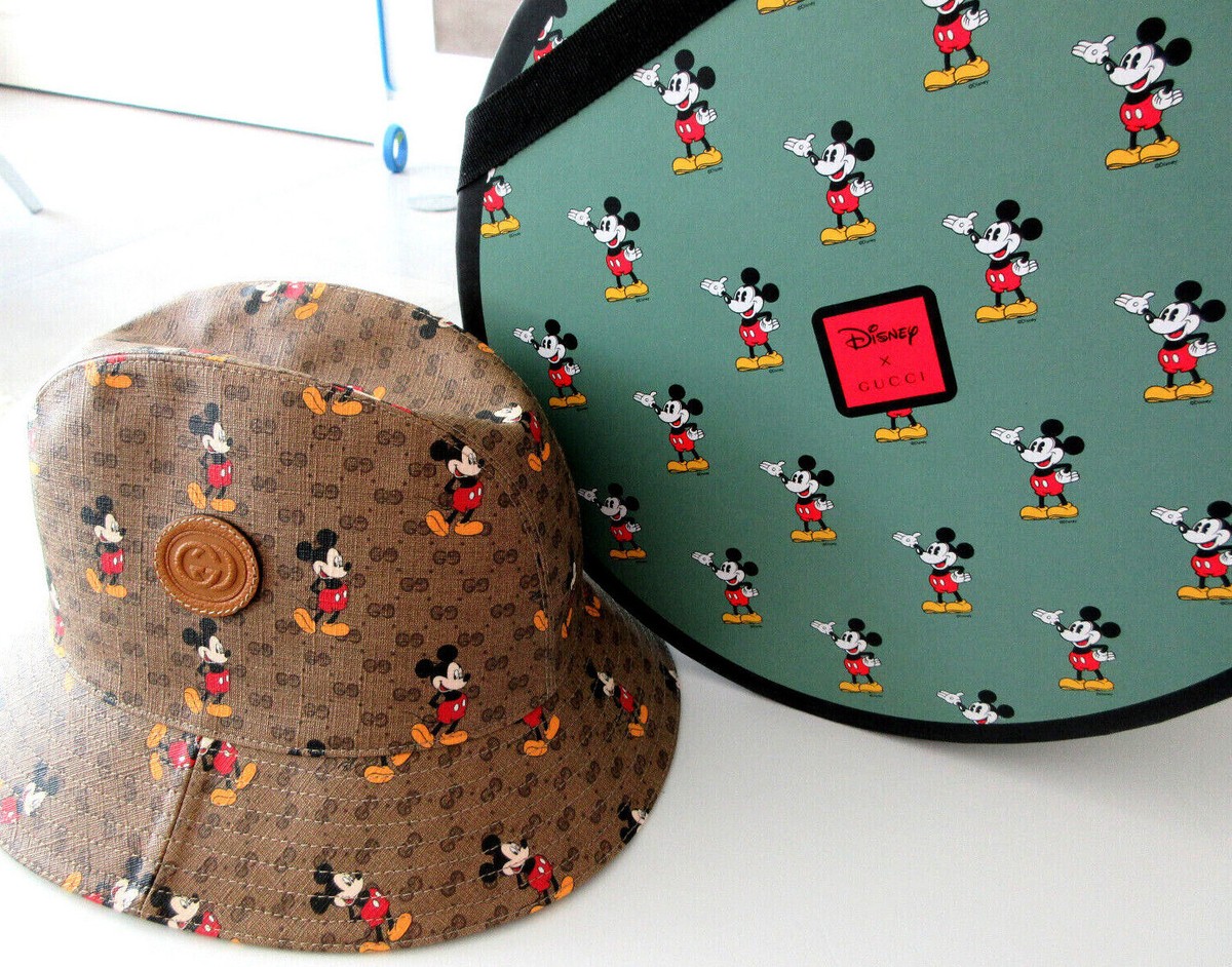 Gucci Disney Bucket Hat sz Medium Unisex In Hand Limited Edition