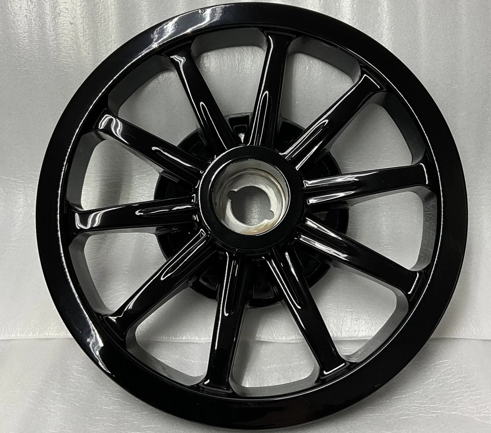 Polea de piñón trasera Indian 2014-23 Chieftain Roadmaster negra intercambio OEM Foto 3 de 4