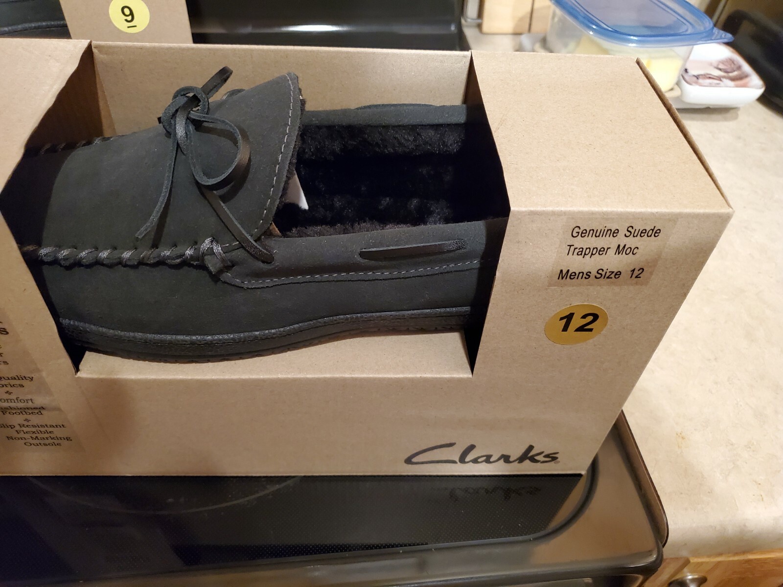 clarks mens house slippers