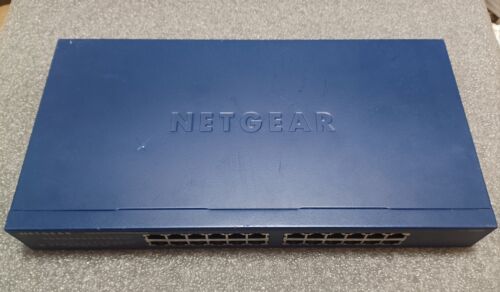 NETGEAR JGS524 v2 PROSAFE 24 PORT GIGABIT SWITCH/ETHERNET NETWORK w/power cord - Picture 2 of 13