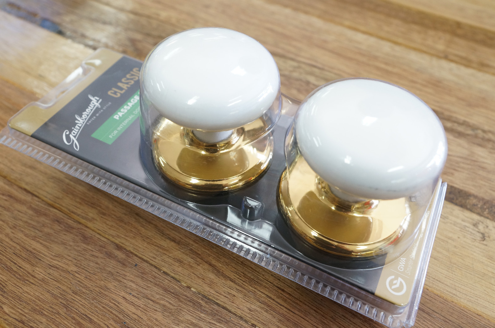 Gainsborough Classic Door Knob Handle Bright Gold Whitehall Replacement eBay