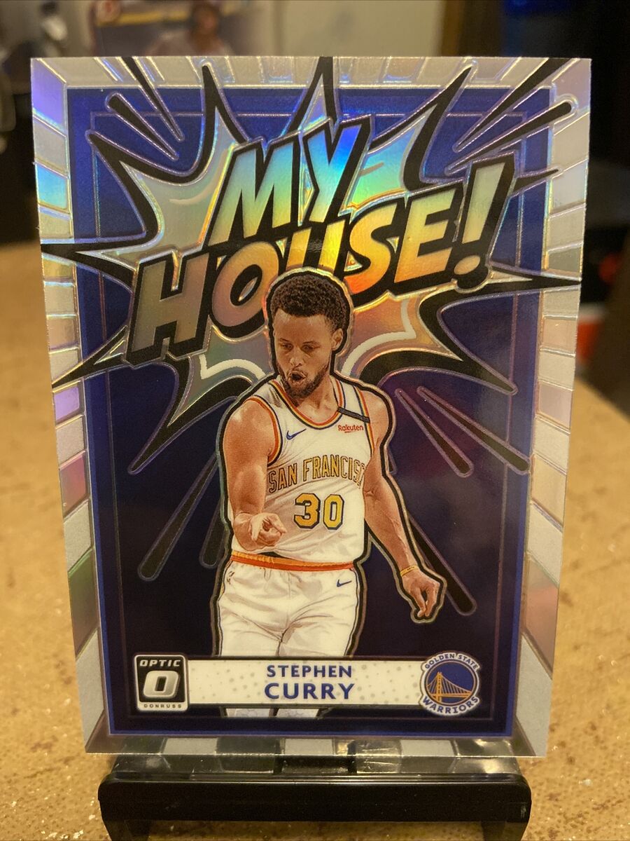 STEPHEN CURRY 2020-21 Panini Donruss Optic My House Silver STEPHEN CURRY 2020-21 Panini Donruss Optic My House Silver