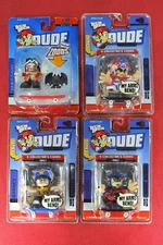 4 NEW Tech Deck Dude - Evolution -Simon & Azrael , Crash, Barney, Donnie NIB