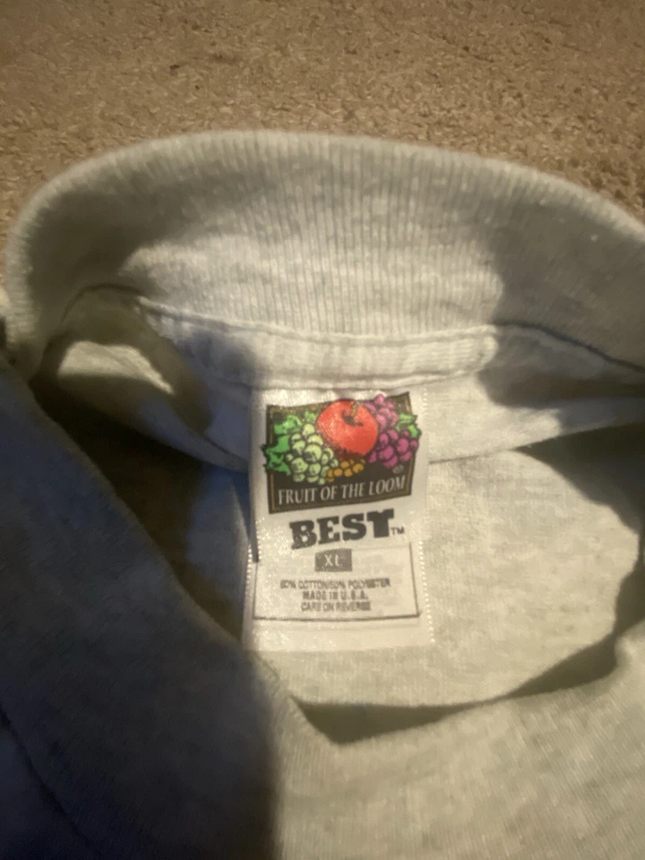 Camiseta de pastor alemán negra de una sola puntada XL rara de colección Foto 4 de 4