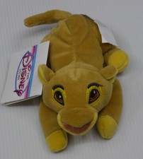 THE DISNEY STORE EXCLUSIVE 1990s MINI BEAN PLUSH TOY SIMBA THE LION KING, w TAGS
