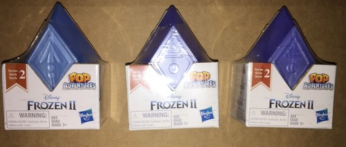 LOT OF 3 Disney FROZEN 2 Surprise Blind Box Series 2 Mini 2.25" Pop Adventures - Picture 2 of 2