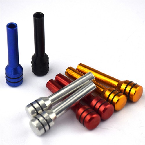 4 x Chrome Interior Door Lock Knob Pins Universal For Car Truck w/ Screw-on Knob - Picture 4 of 8