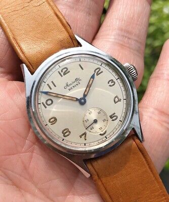 MUSETTE Resist Vintage Military Watch 1950s 12.68z | Art MUSETTE Resist Vintage Military Watch 1950s 12.68z | Art
