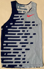 Mens Small Nike 2023 Pro Elite Singlet Racing Top Running DR4846-455 Made In USA