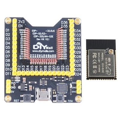ESP32 Programming Module Test Board Burning Fixture System Development Board ...