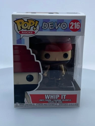 Funko POP! Rocks Devo Whip It #216 Vinyl Figure DAMAGED BOX SEE PICS