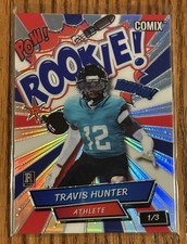 2025 Wild Card Comix Travis Hunter Rainbow #1/3 Jacksonville Jaguars