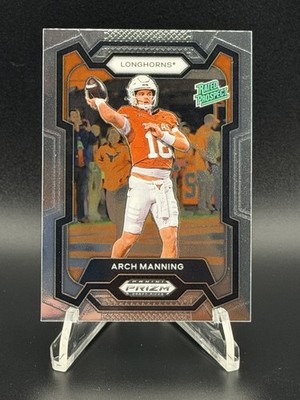 2024 Prizm Draft Picks ARCH MANNING Rated Prospect Rookie RC #192 Longhorns