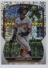 2023 Bowman Chrome Prospects Speckle Refractor /299 Leandro Arias #BCP-84 1j1i