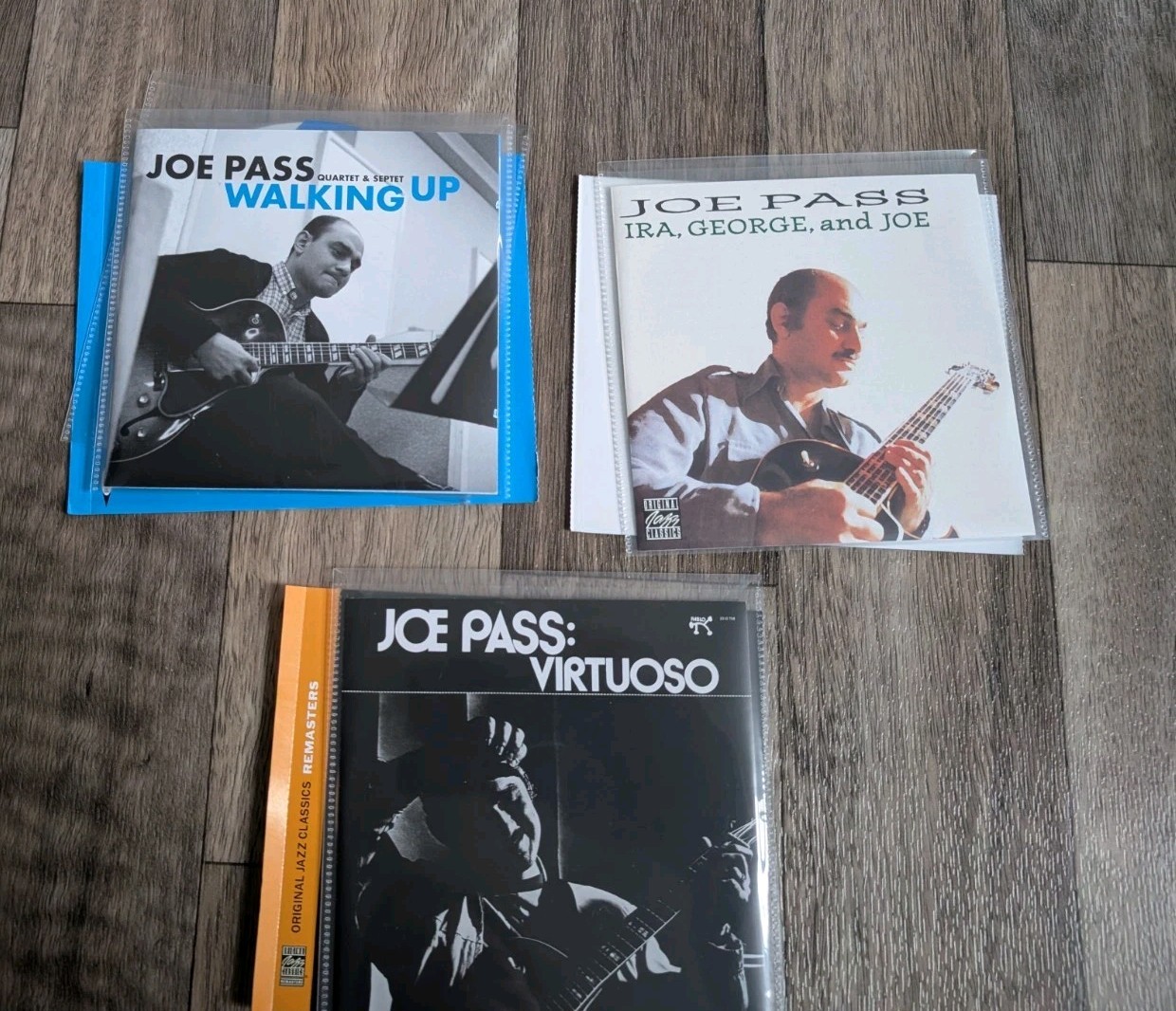 JOE PASS- 3 CD Bundle- Virtuoso/Ira George & Joe/Walking Up