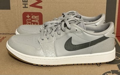 Nike Air Jordan 1 Low Golf Shoes Wolf Grey Iron DD9315‑006 Men's