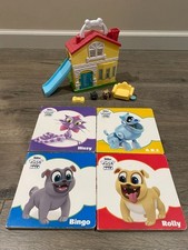 DISNEY JUNIOR PUPPY DOG PALS PLAY SET  4 PUPPY DOG PALS BOARD BOOKS