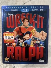 Wreck-It Ralph Blu-ray/DVD, 2013, 2-Disc Set 