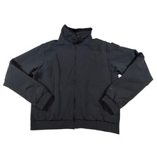Nike Shield Water Repellent Standard Fit Cropped Zip Jacket Black Women s Sz S