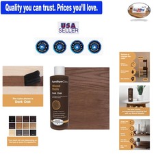 Dark Oak Water-Based Wood Stain 8.5oz Fast Dry Non-Toxic Indoor Outdoor