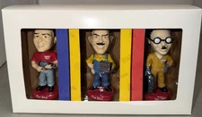 Vintage Pep Boys Figurines Set of 3 Bobblehead Ltd Edition Hand Painted NEW!