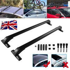 For Ford Fiesta MK5 43.3" Car Top Roof Rack Cross Bar Cargo Luggage Carrier+Lock