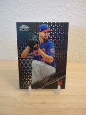 Jacob deGrom 2020 Topps Chrome Black #86 Refractor /199