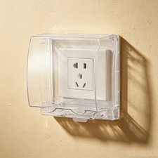 Outdoor Socket Waterproof Box: 86 Type Lockable Electric Outlet Protective
