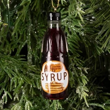 Cracker Barrel Syrup Bottle Classic Country Christmas Holiday Ornament