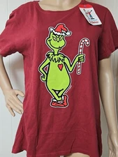 NWT Life Is Good Dr Seuss Crusher 2 sided Tee Shirt Greeting Whoville Women’s L